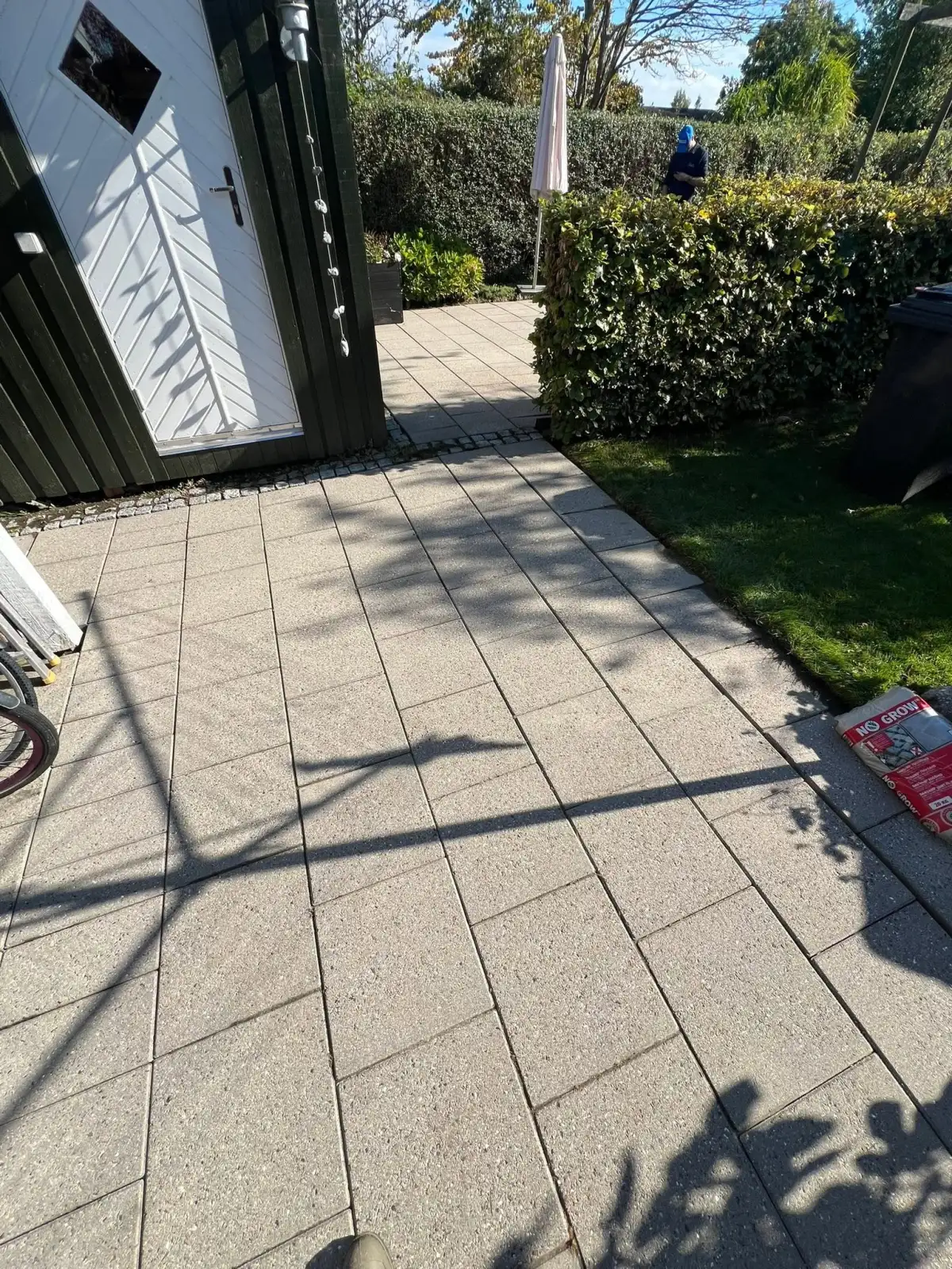 Samme fliser efter rensning